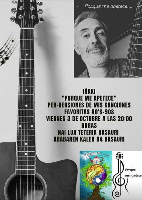 Iñaki Iglesias Nadal en Teteria Nai Lua